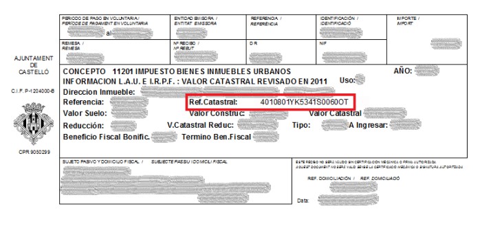 Document cobratori Ajuntament de Castelló