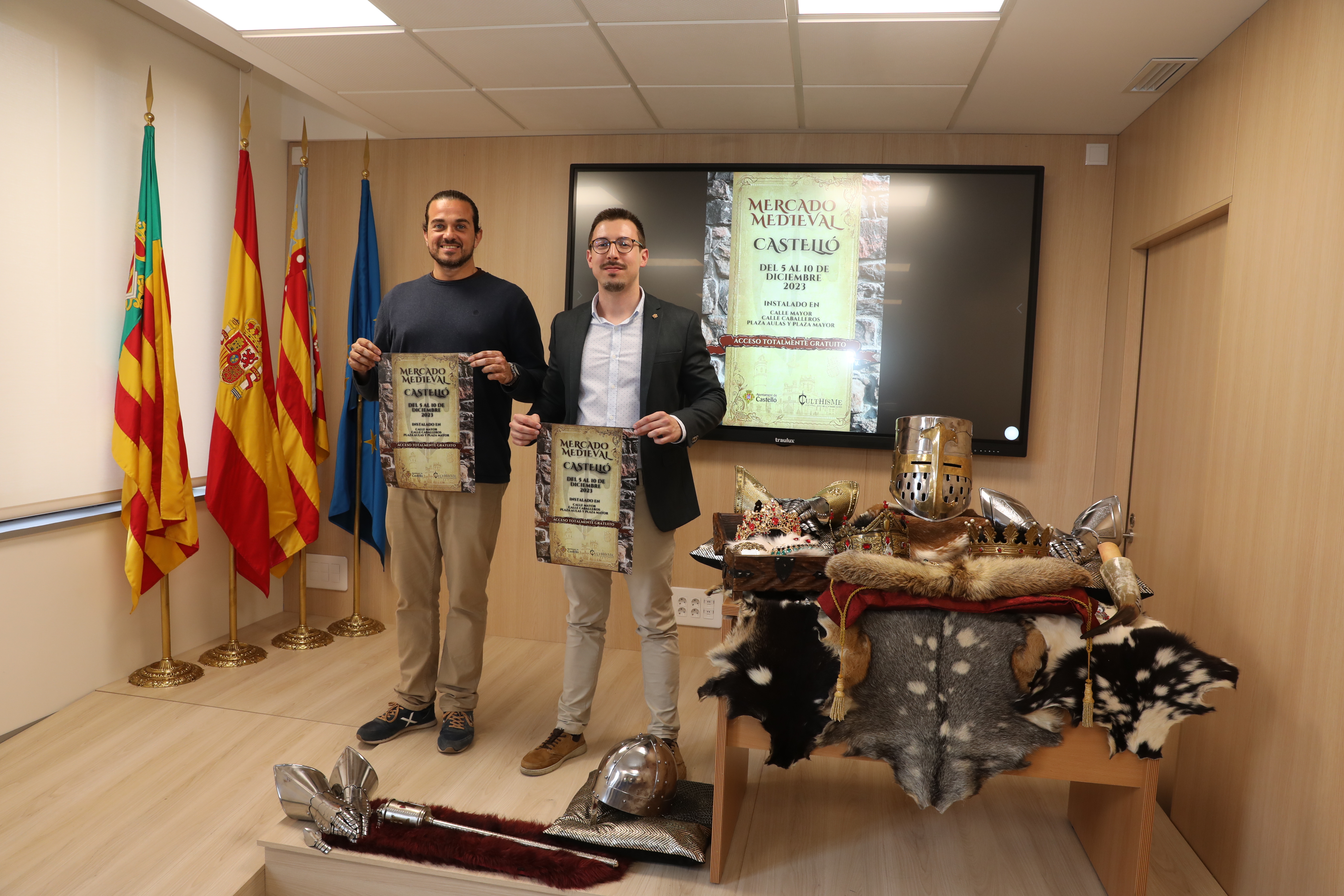 L'Ajuntament de Castelló presenta una nova edició del Mercat Medieval