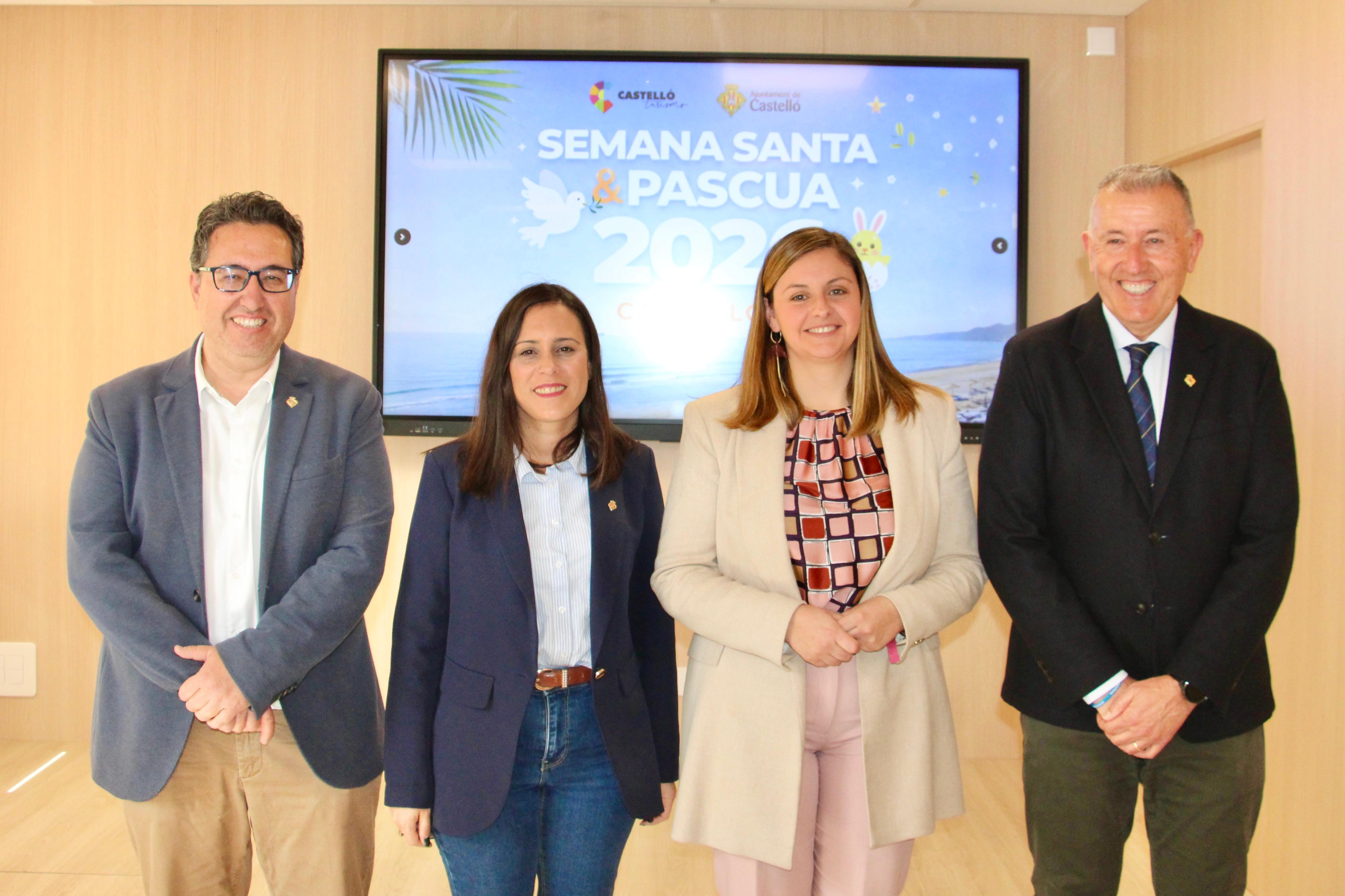 Castelló presenta més de 90 activitats per a Setmana Santa i Pasqua amb l'objectiu de desestacionalitzar el turisme i oferir una programació cultural de qualitat