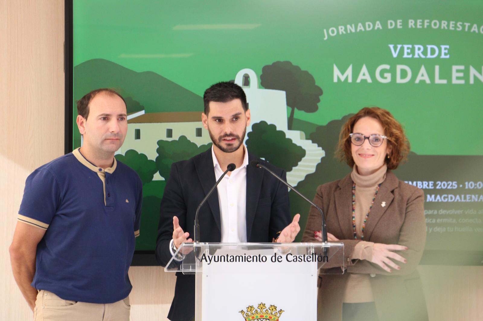 El regidor de Medi Ambient anuncia una jornada de reforestació en el Paratge de la Magdalena diumenge que ve conjuntament amb la Gestora de Gaiates