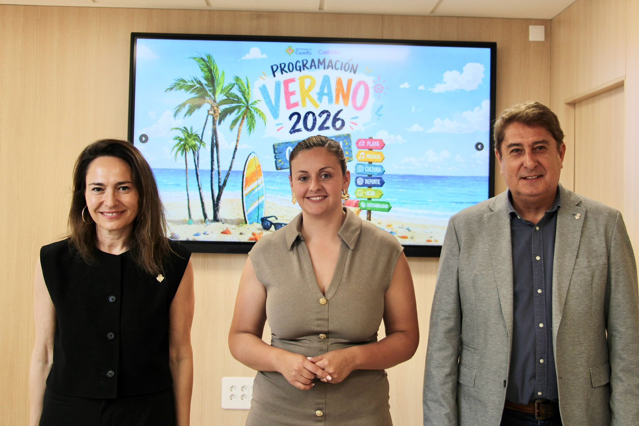 Castelló presenta una programació d'estiu amb més de 250 activitats per a dinamitzar els 4 quilòmetres de platja i els barris de la ciutat