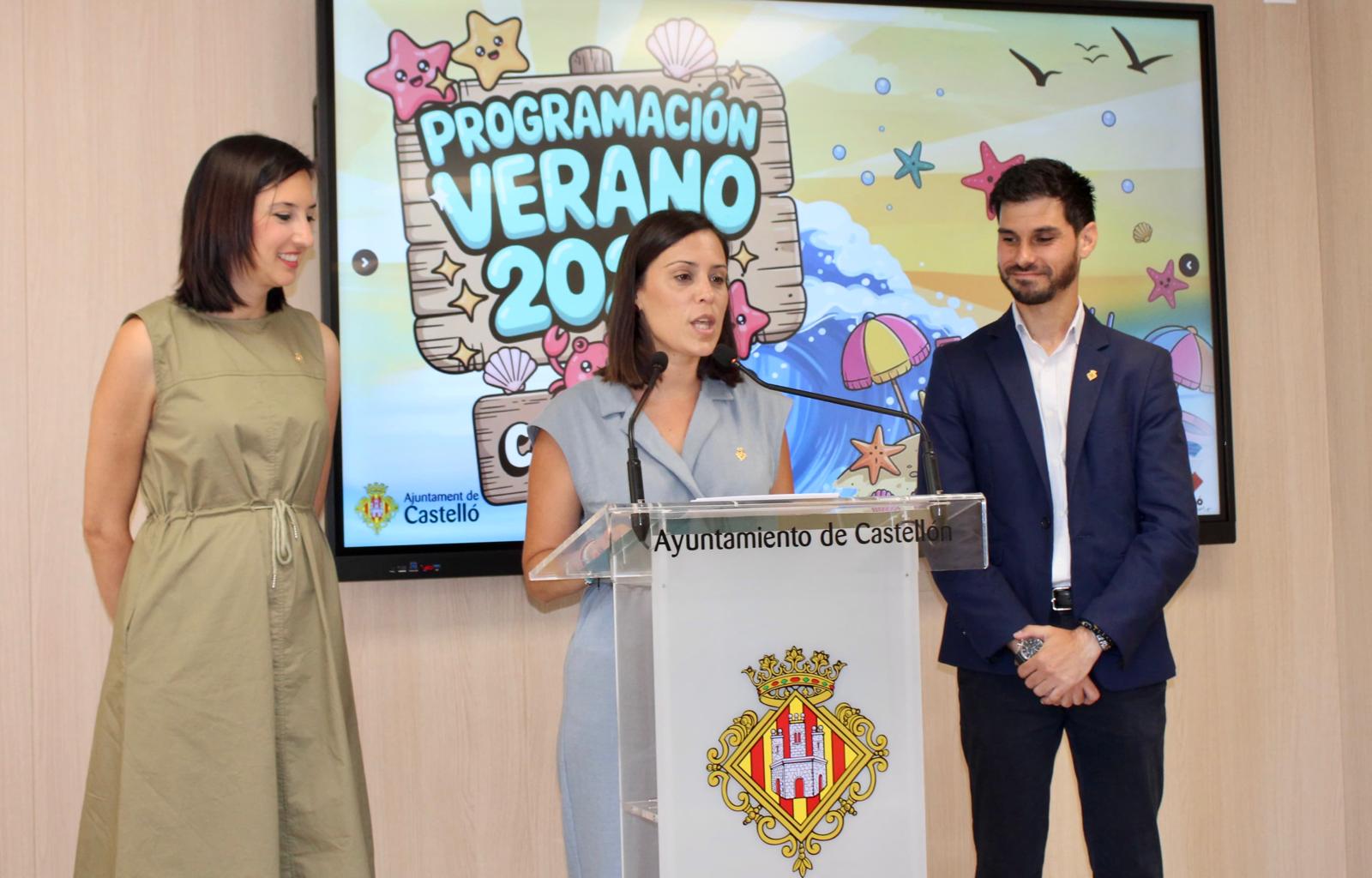 Castelló presenta la programació de l'estiu amb més de 600 activitats gratuïtes per a tots els públics