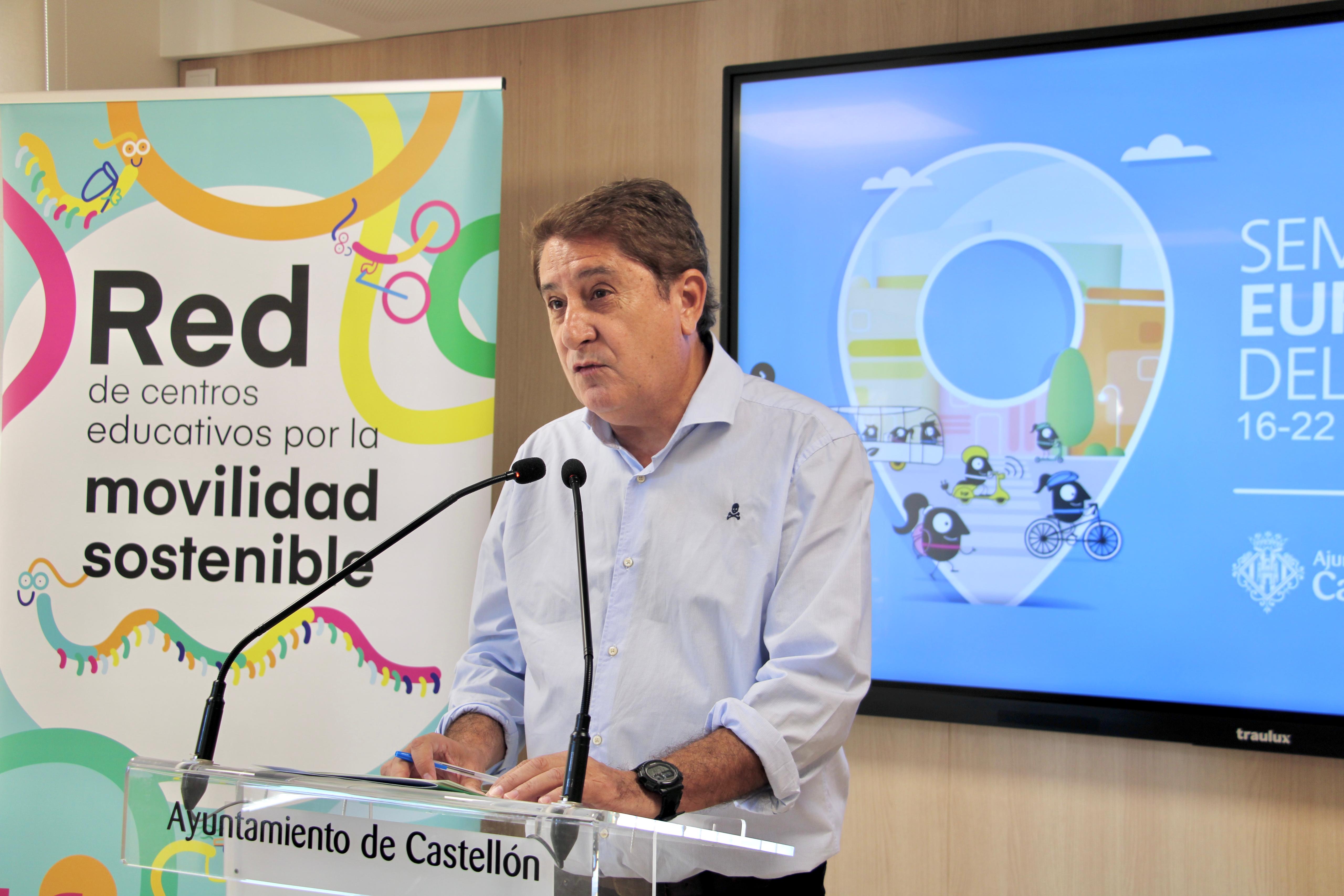 Castelló celebra del 16 al 22 de setembre la Setmana Europea de la Mobilitat amb activitats educatives, macrobicicletada i accions en els barris