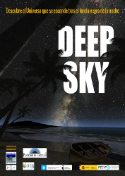 Cartel Deep Sky - Espacio Profundo - Proyección planetario 