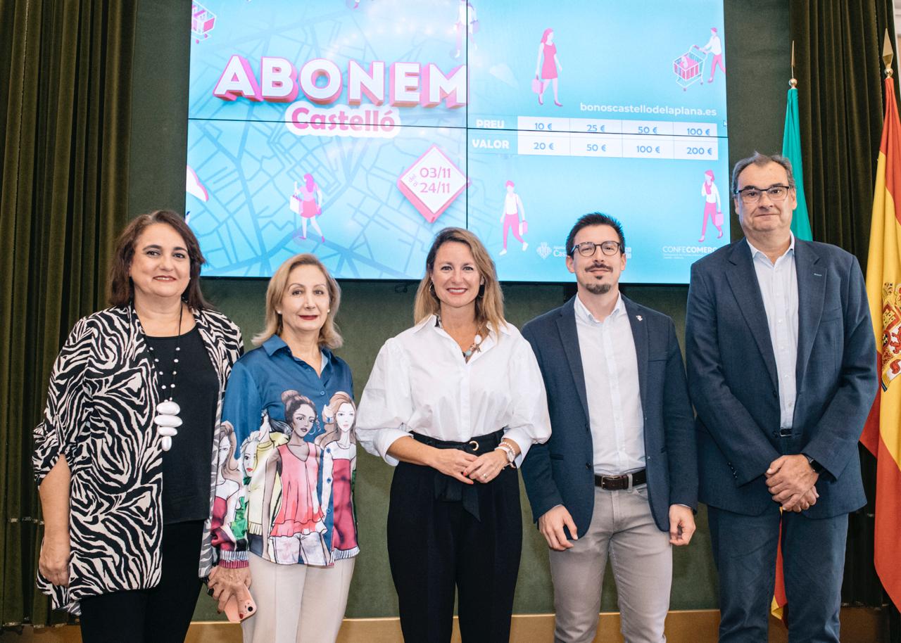 Castelló reforça el seu comerç injectant 800.000 euros per a la nova campanya de bons comercials 2026