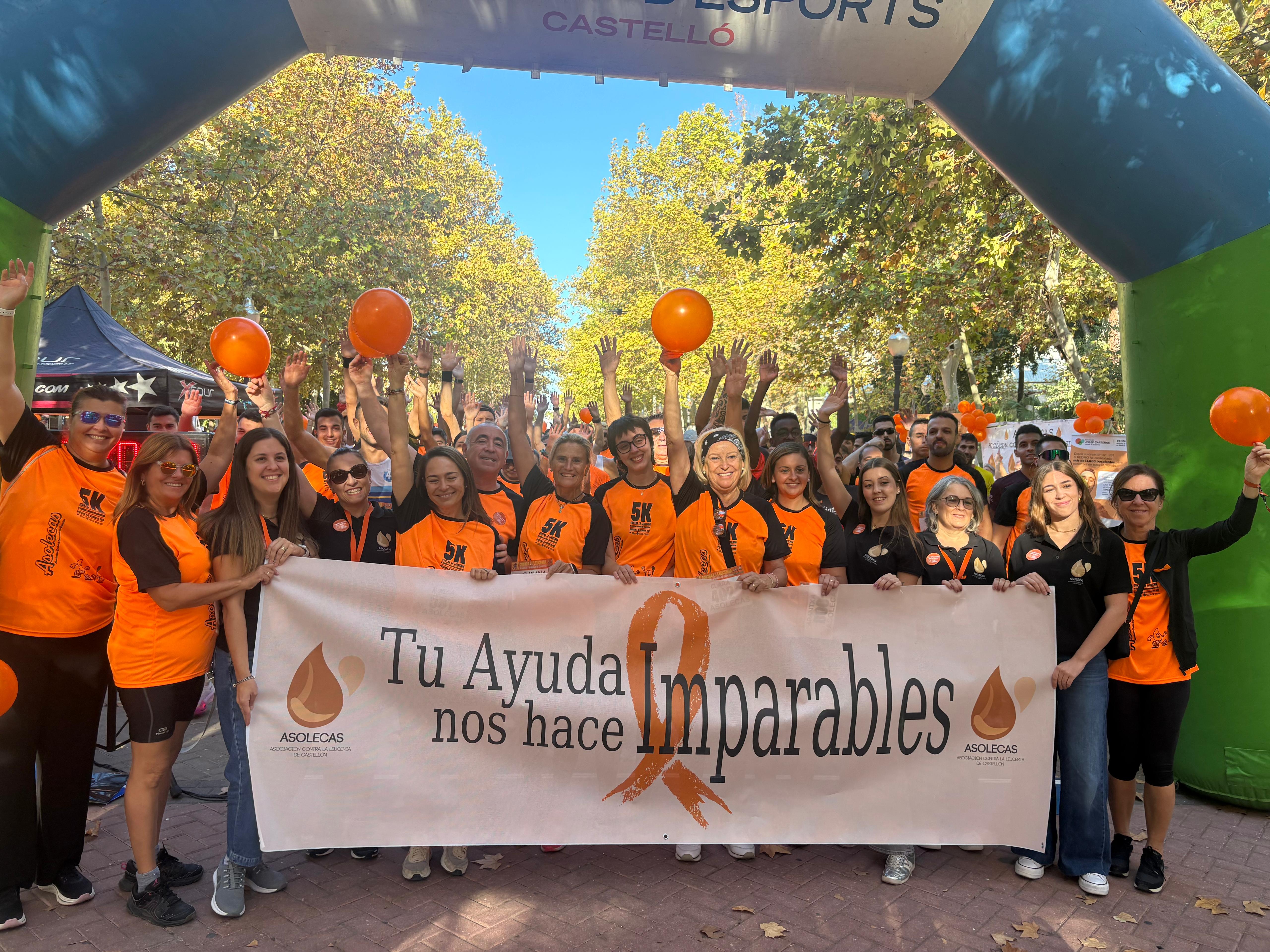 Més de 800 persones demostren la solidaritat de Castelló en la III Carrera 5K / Marxa Solidària contra la leucèmia organitzada per Asolecas