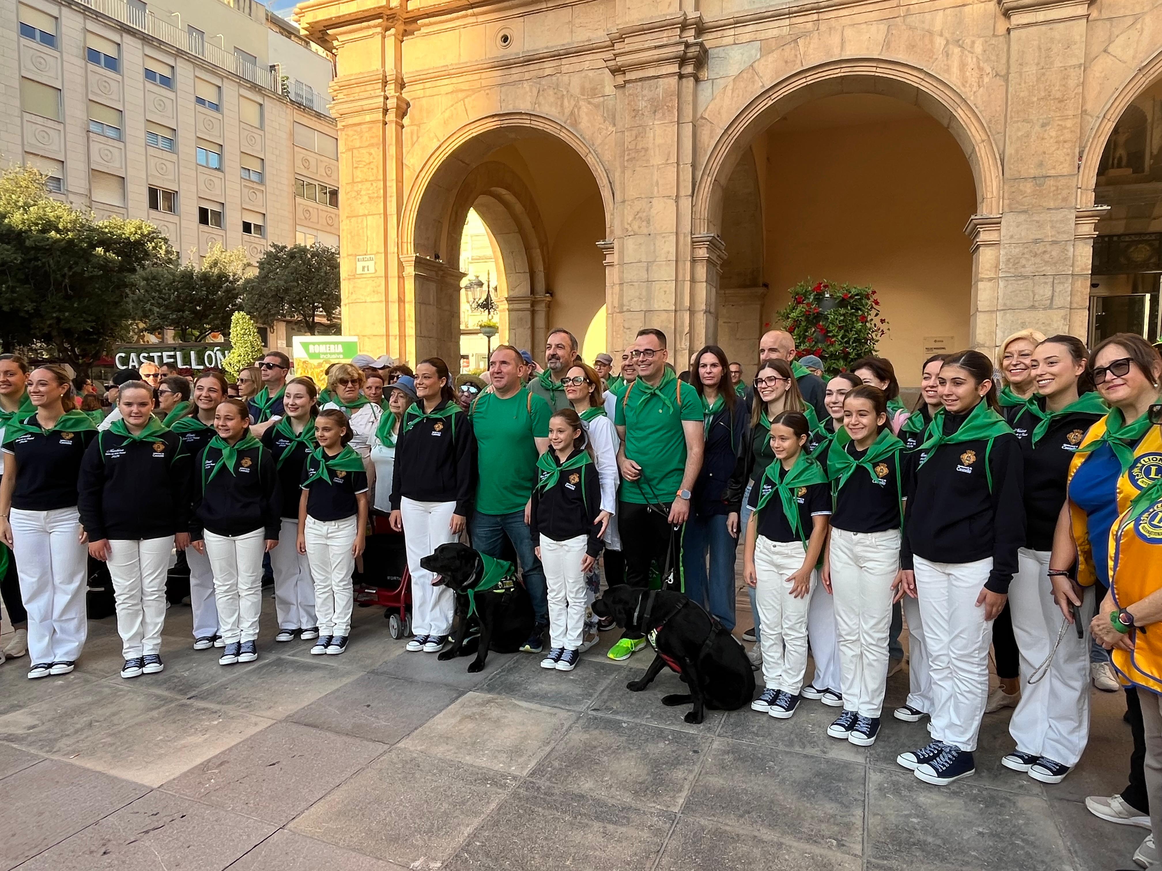 Centenars de persones participen en la Romeria Inclusiva organitzada per ASPEGUI CV