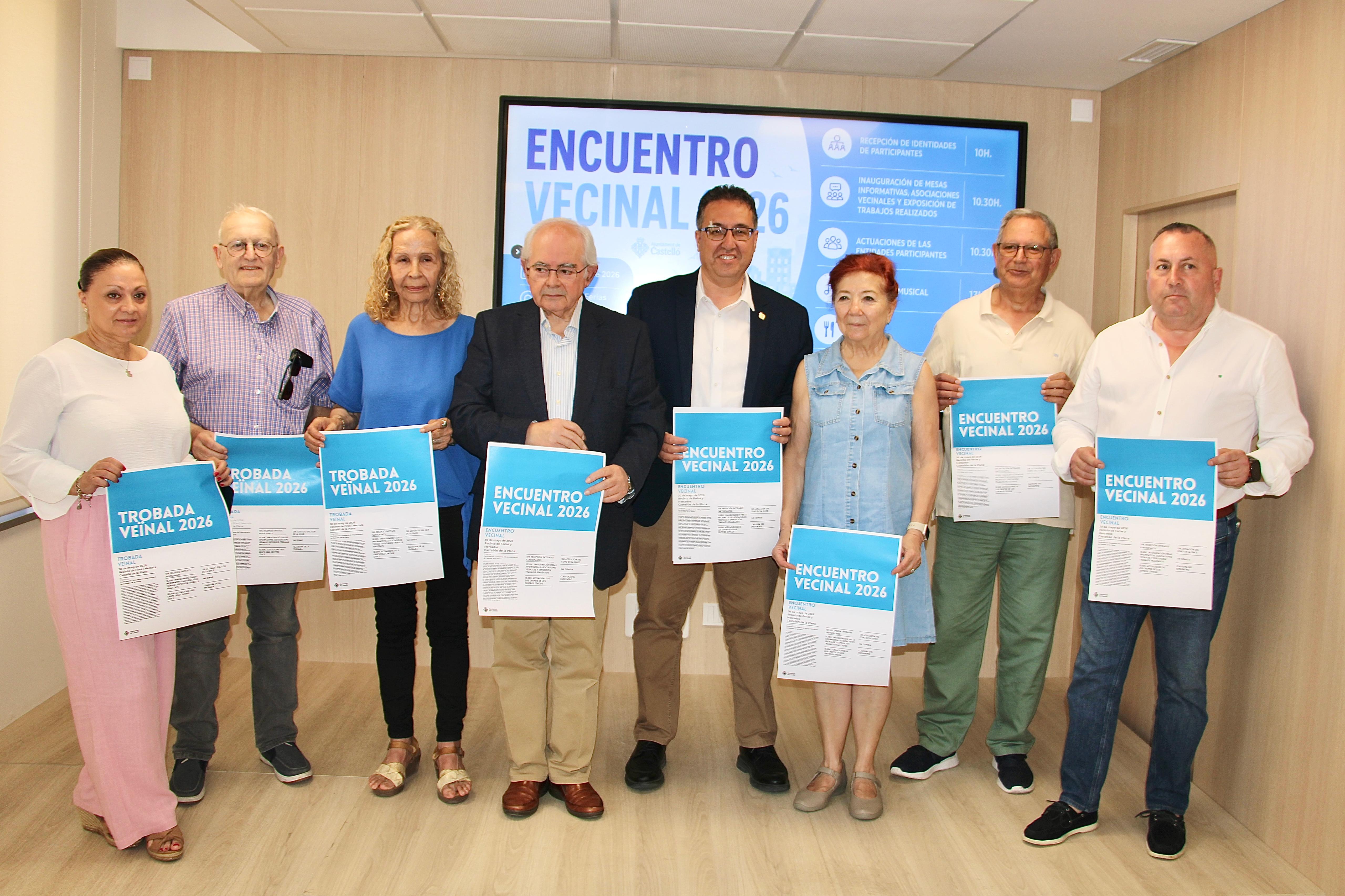 Castelló reunirà més de 600 persones en una nova edició de la Trobada Veïnal aquest dissabte