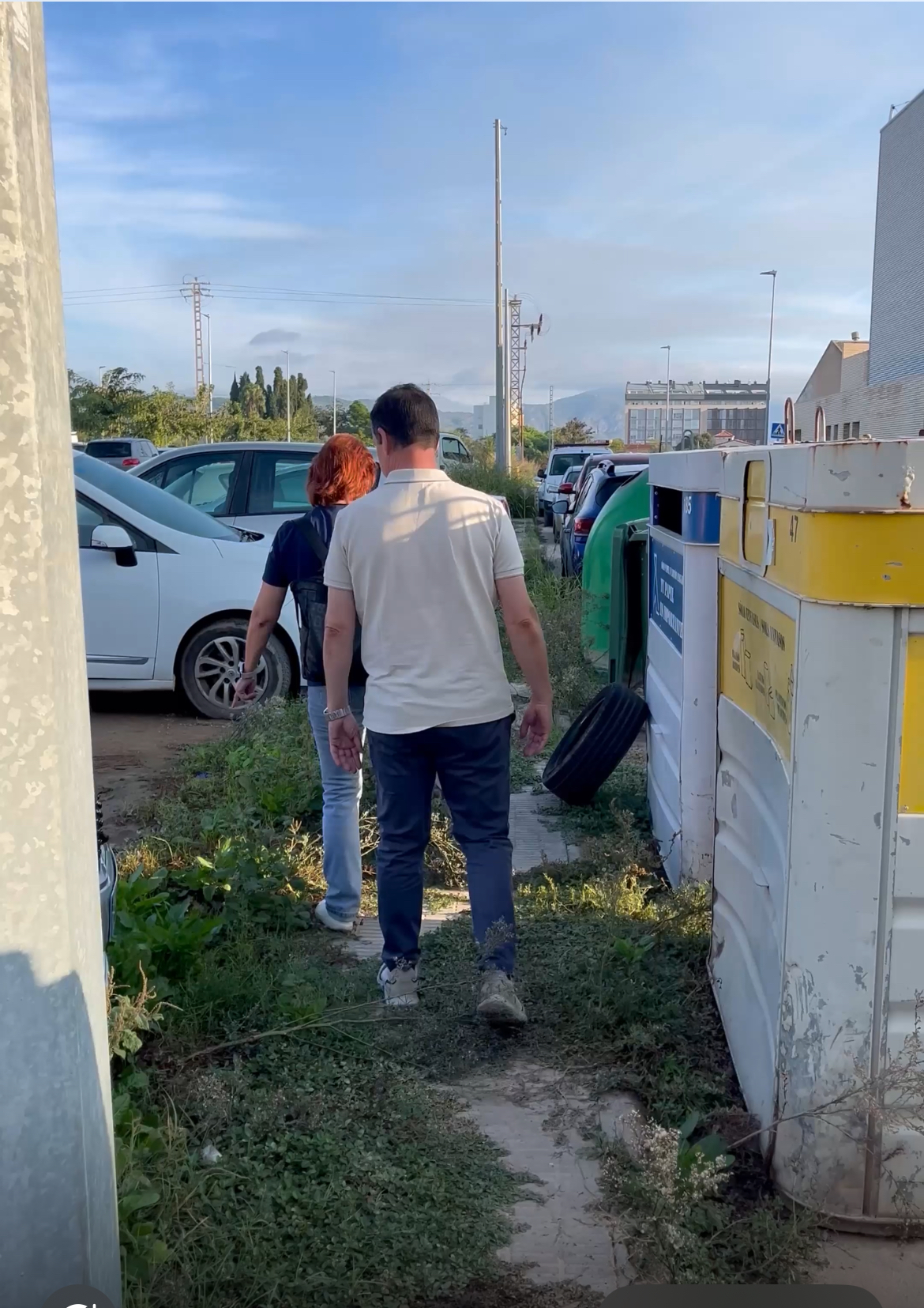 Carrasco permet obres a l'entorn del col·legi Jaume que converteixen les voreres en inaccessibles