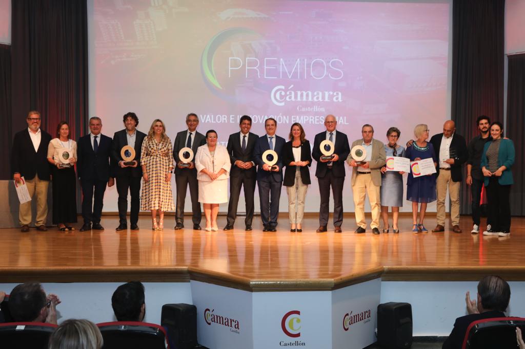 L'Ajuntament dona el seu suport a les empreses de Castelló en els premis Cambra 2022