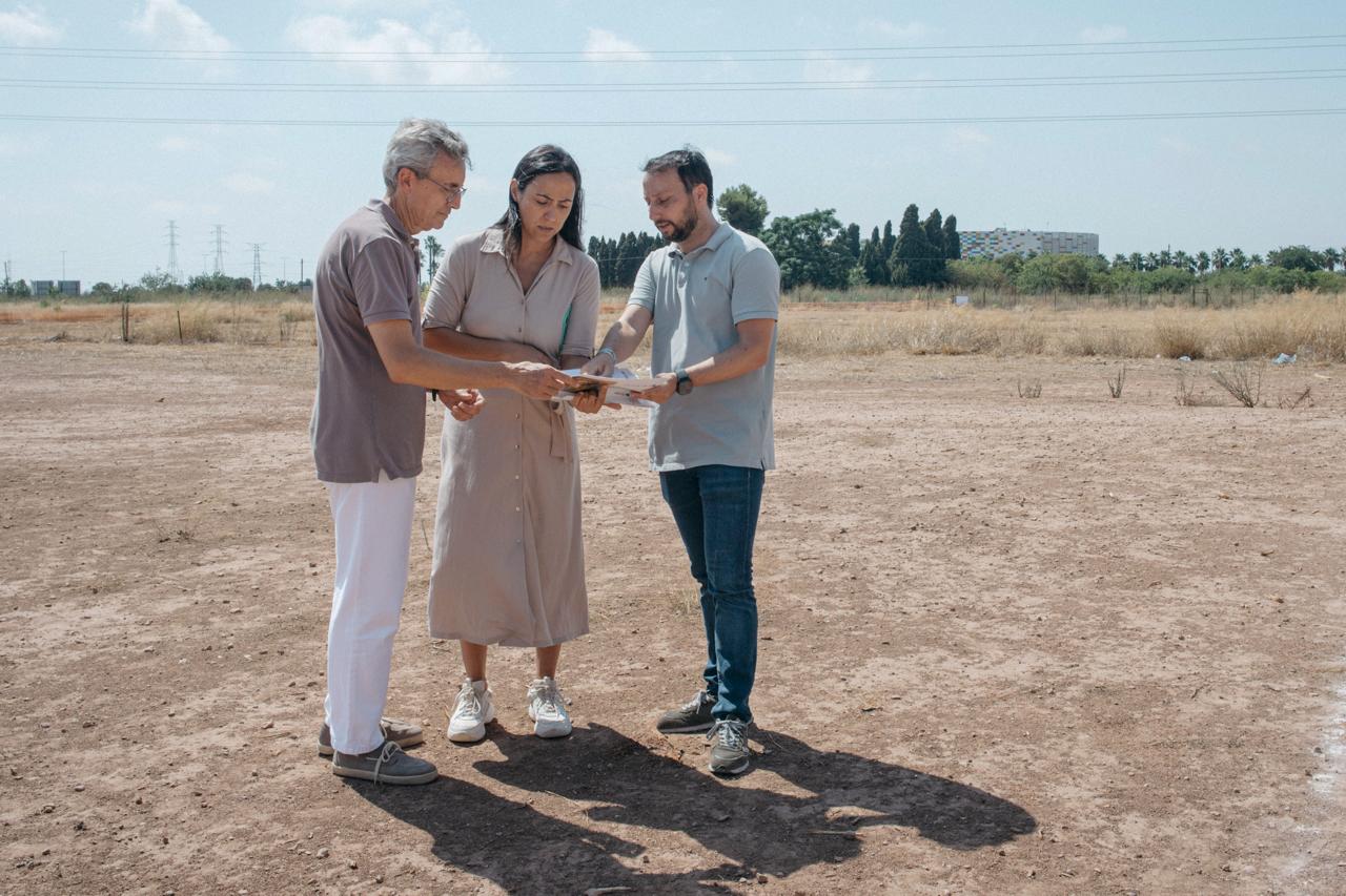 Censal Parc comença a fer-se realitat amb els primers treballs sobre el terreny