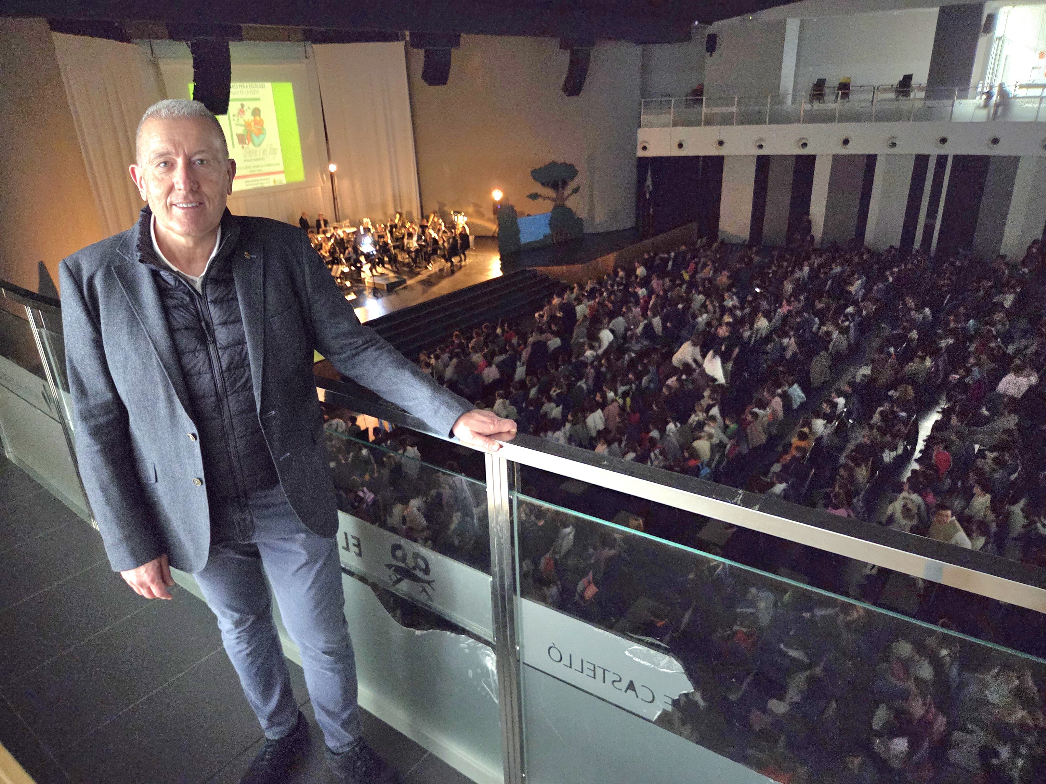La Banda Municipal reúne a más de 2.000 niños en su campaña musical para escolares