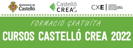 Cursos Gratuïts de Formació Castelló Crea 2022