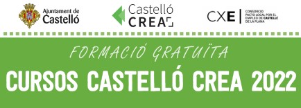 Cursos Gratuïts de Formació Castelló Crea 2022