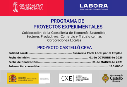 Cartel Proyecto Experimental 2020 2021