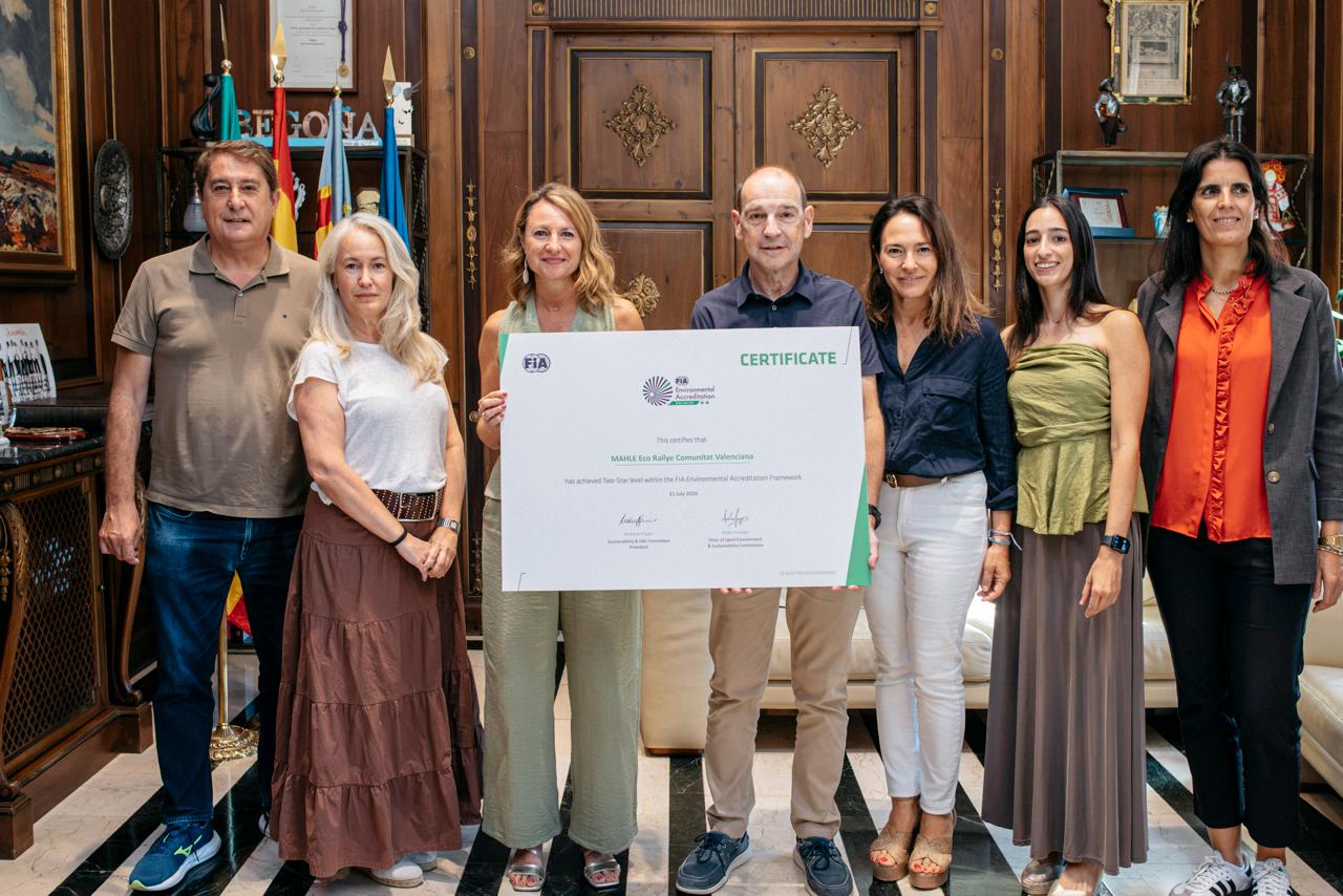 El MAHLE Eco Rallye Comunitat Valenciana es converteix en el primer eco rallye del món a aconseguir la segona estrela mediambiental de la FIA