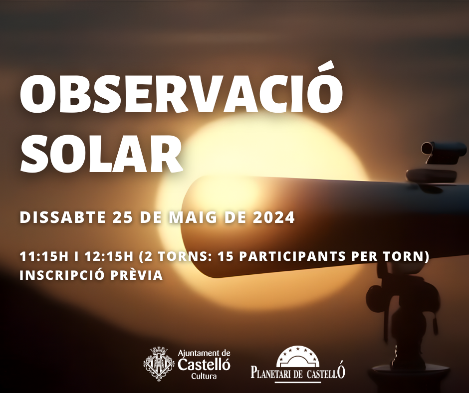 Observació Solar (25/5/2024)
