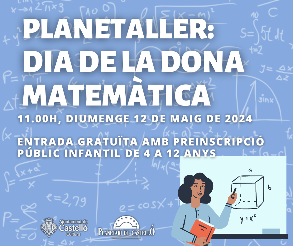 Planetaller Dia de la dona matemàtica (12/5/2024)