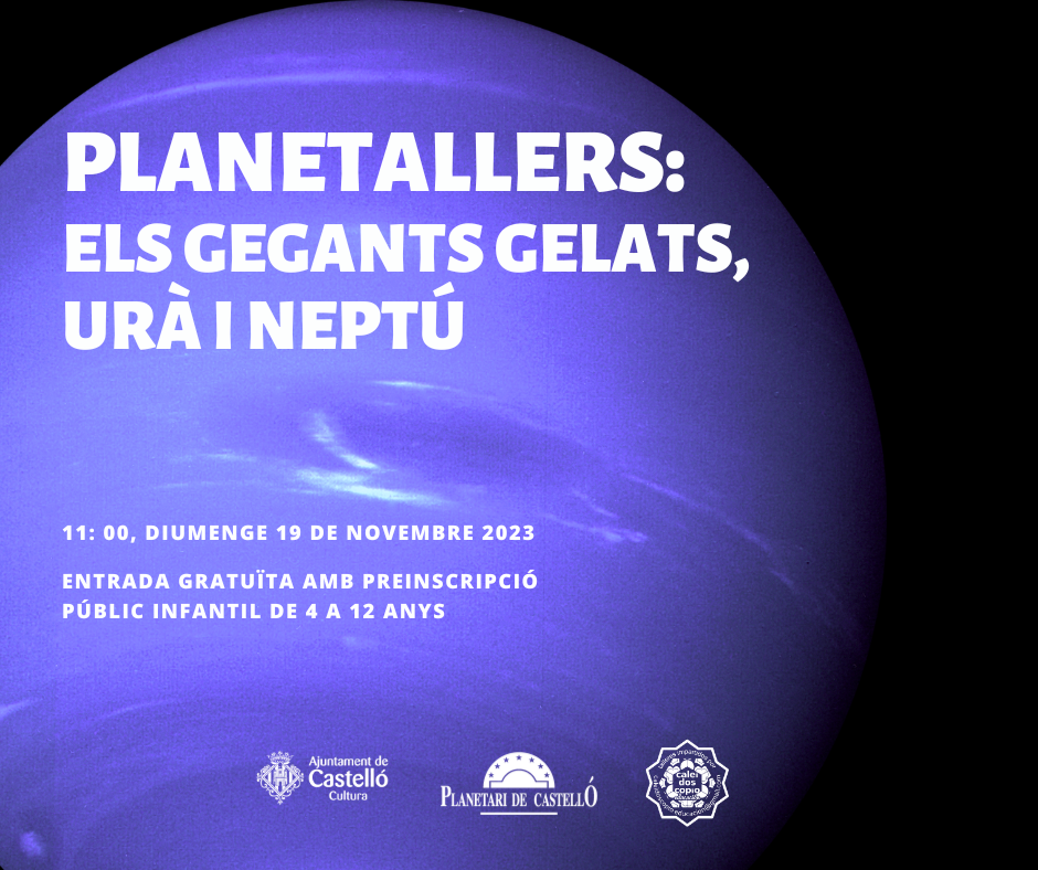 Planetaller Gegants gelats: Urà i Neptú (19/11/2023)