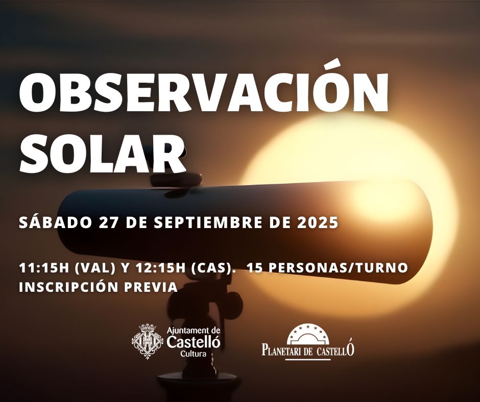Observación Solar 27-sept