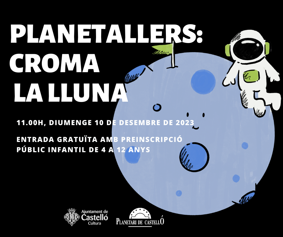 Planetaller Croma de la Lluna (10/12/2023)