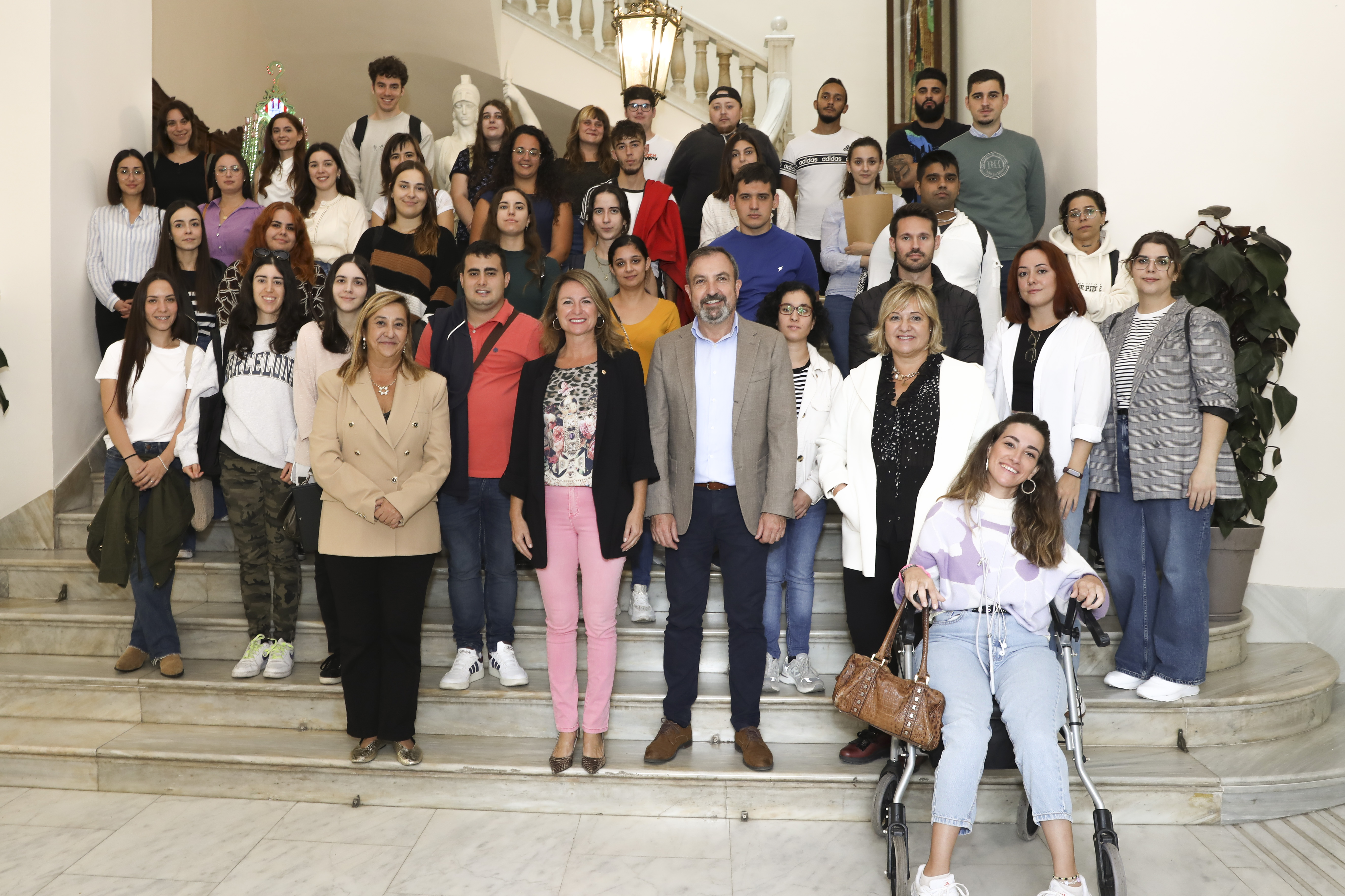 L'alcaldessa de Castelló dona la benvinguda a 37 treballadors d'un nou Pla d'Ocupació