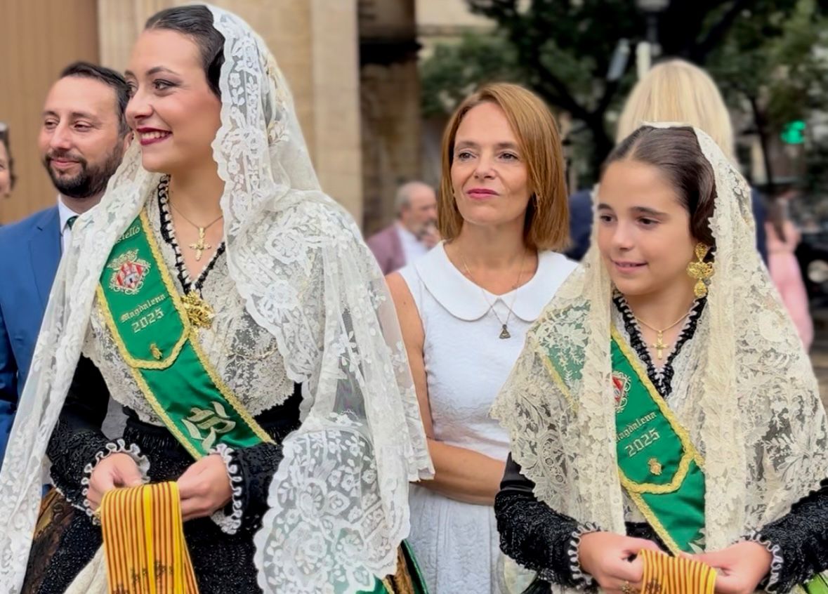 Castellón rinde homenaje a su patrón San Cristóbal con la misa en la Concatedral y el reparto de cintas conmemorativas