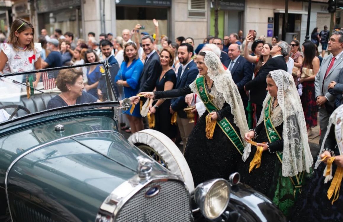 Castellón homenajea a Sant Cristòfol este fin de semana con un concierto, ‘pa i porta’, misa y el reparto de 1.500 cintas conmemorativas en la tradicional bendición de vehículos