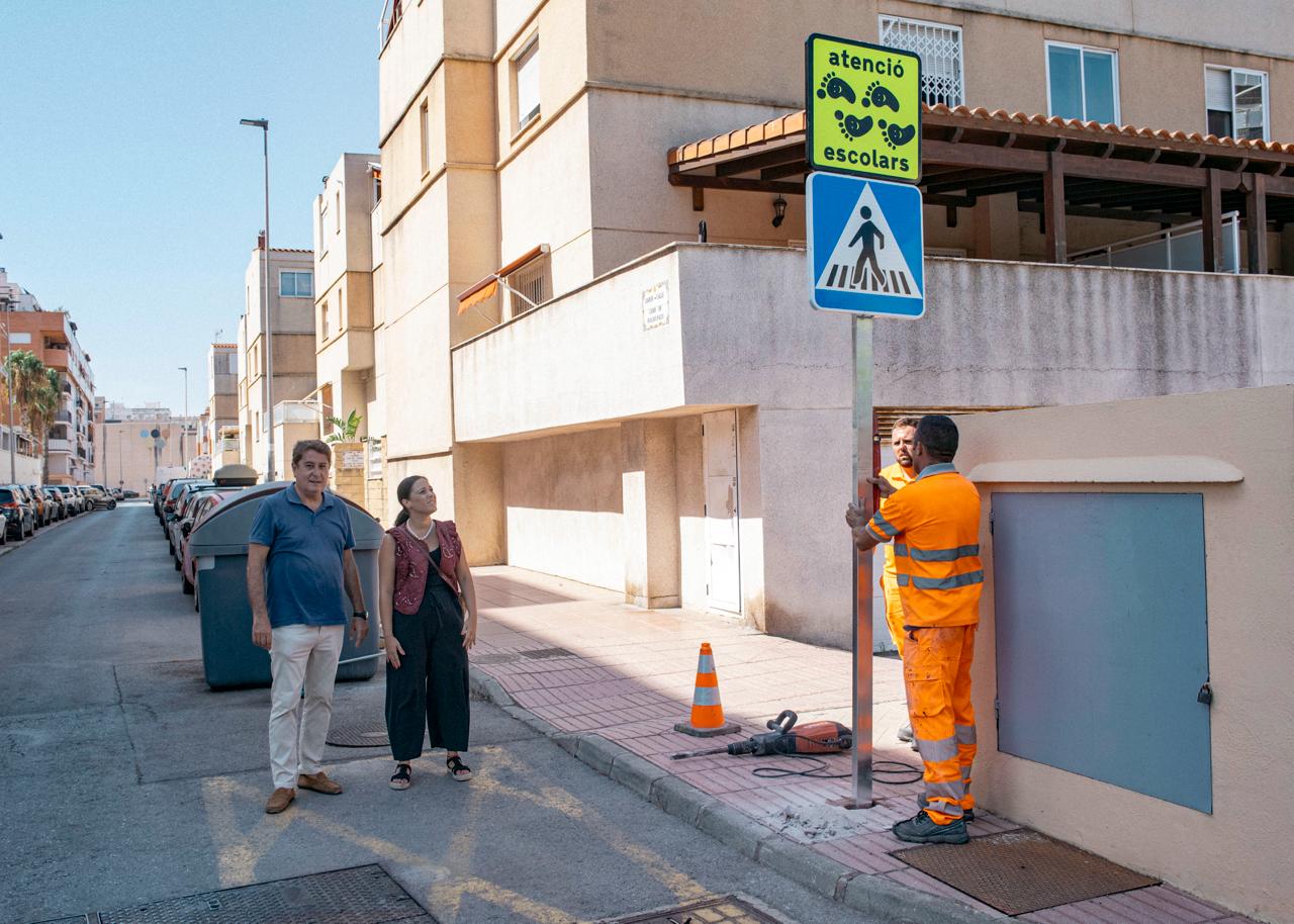 Castelló inicia els treballs del nou Camí Escolar del CEIP El Pinar