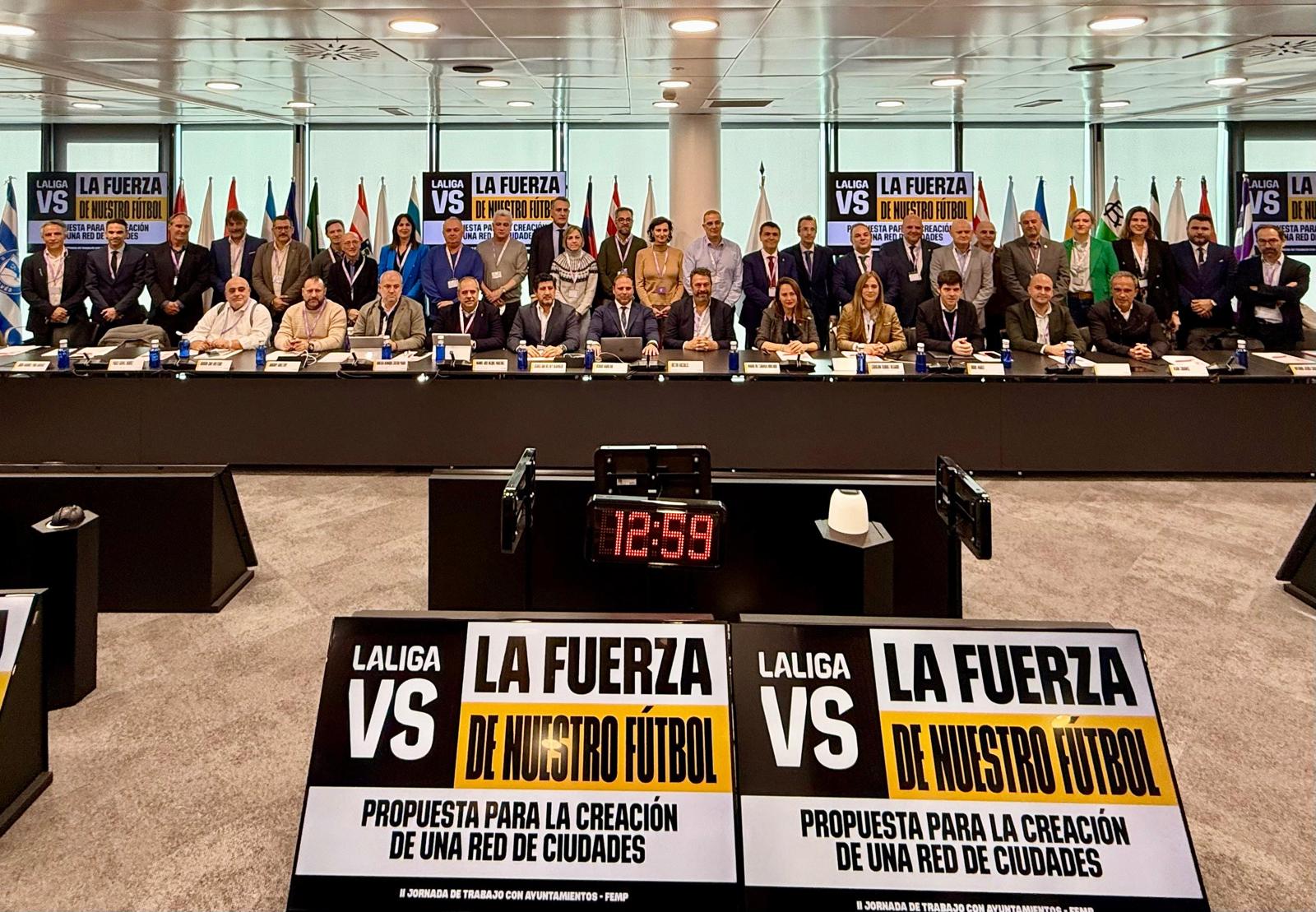 Castelló reafirma a Madrid el seu compromís amb LaLiga en l'erradicació de l'odi i la violència en el futbol