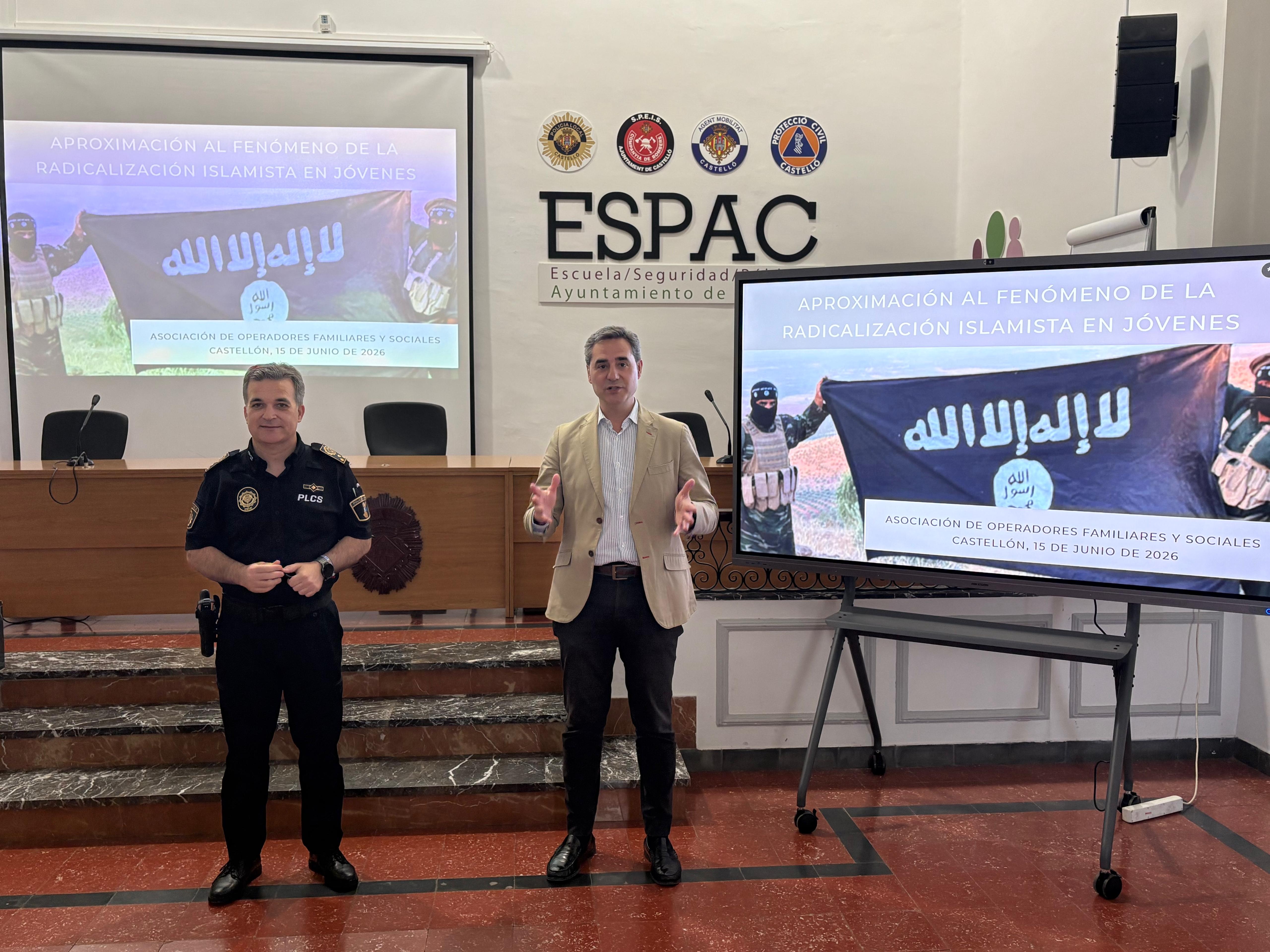 La Policia Local de Castelló es forma sobre el fenomen de la radicalització islamista en joves