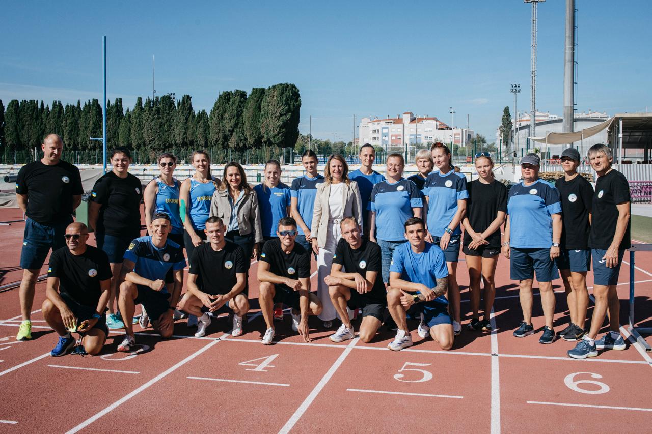 Castelló acull a 30 esportistes ucraïnesos en l'especialitat d'atletisme adaptat que han triat les pistes del Gaetà Huguet per a preparar les seues competicions internacionals