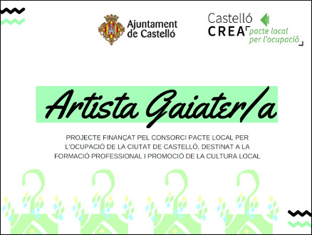 Cartel Projecte Artista Gaiater/a