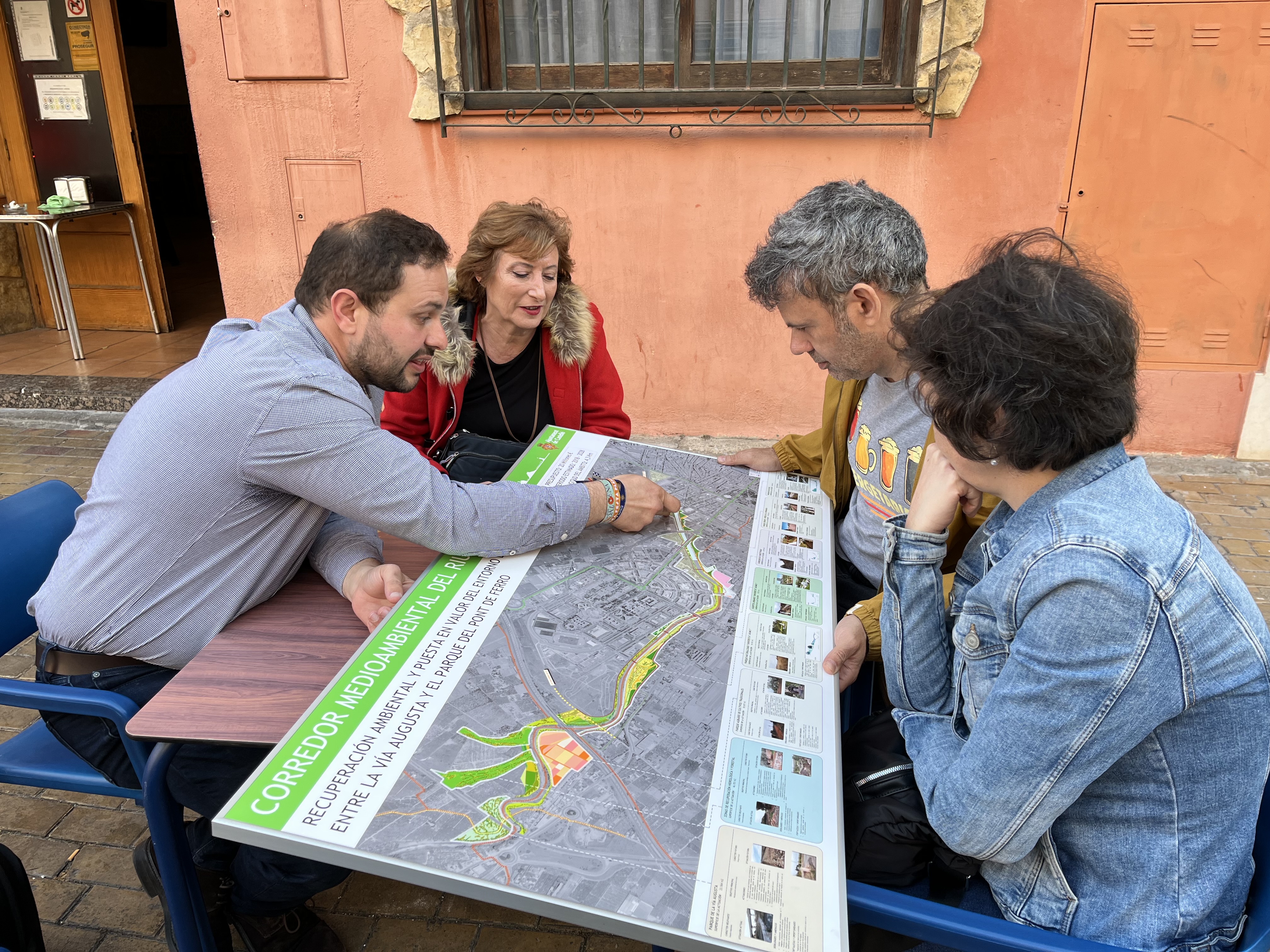 El PP reconeix que no és prioritari continuar el corredor del Riu Sec, clau per a dignificar el districte oest