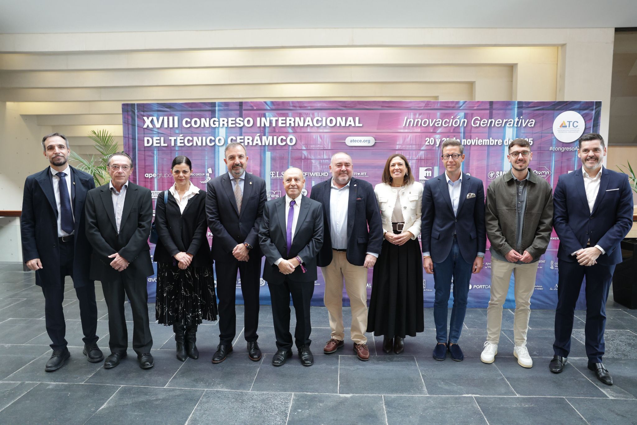 El Govern de Castelló mostra el seu suport a la indústria taulellera amb motiu del XVIII Congrés Internacional del Tècnic Ceràmic d’ATC