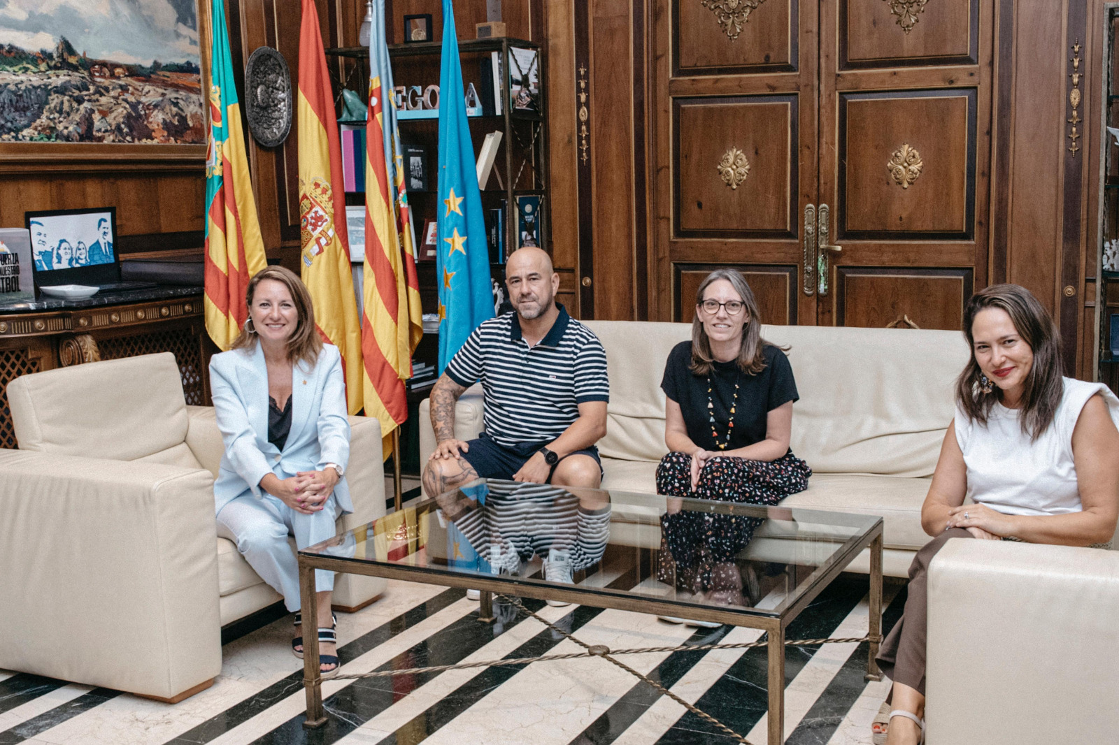 Castellón reconoce al grauero Víctor Elizalde por su travesía solidaria de más de 1.300 km a favor de la investigación de una enfermedad rara