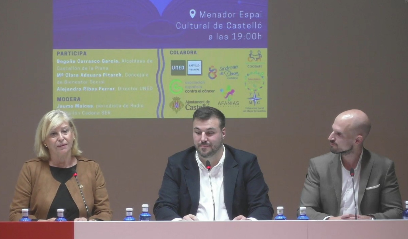 Adsuara: “L’inici de les classes de la Uned Sènior a Castelló és un pas avant en la nostra aposta per l'envelliment actiu”