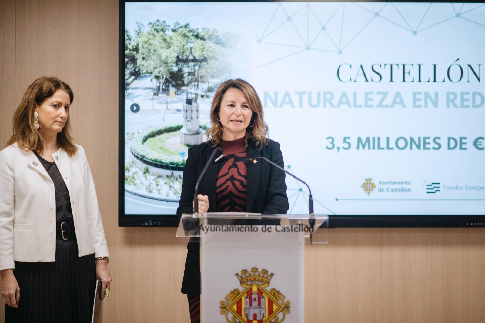 La Unión Europea avala la estrategia de renaturalización del gobierno de Carrasco y le concede una subvención de 3,5 millones de euros para hacer de Castellón una ciudad más verde
