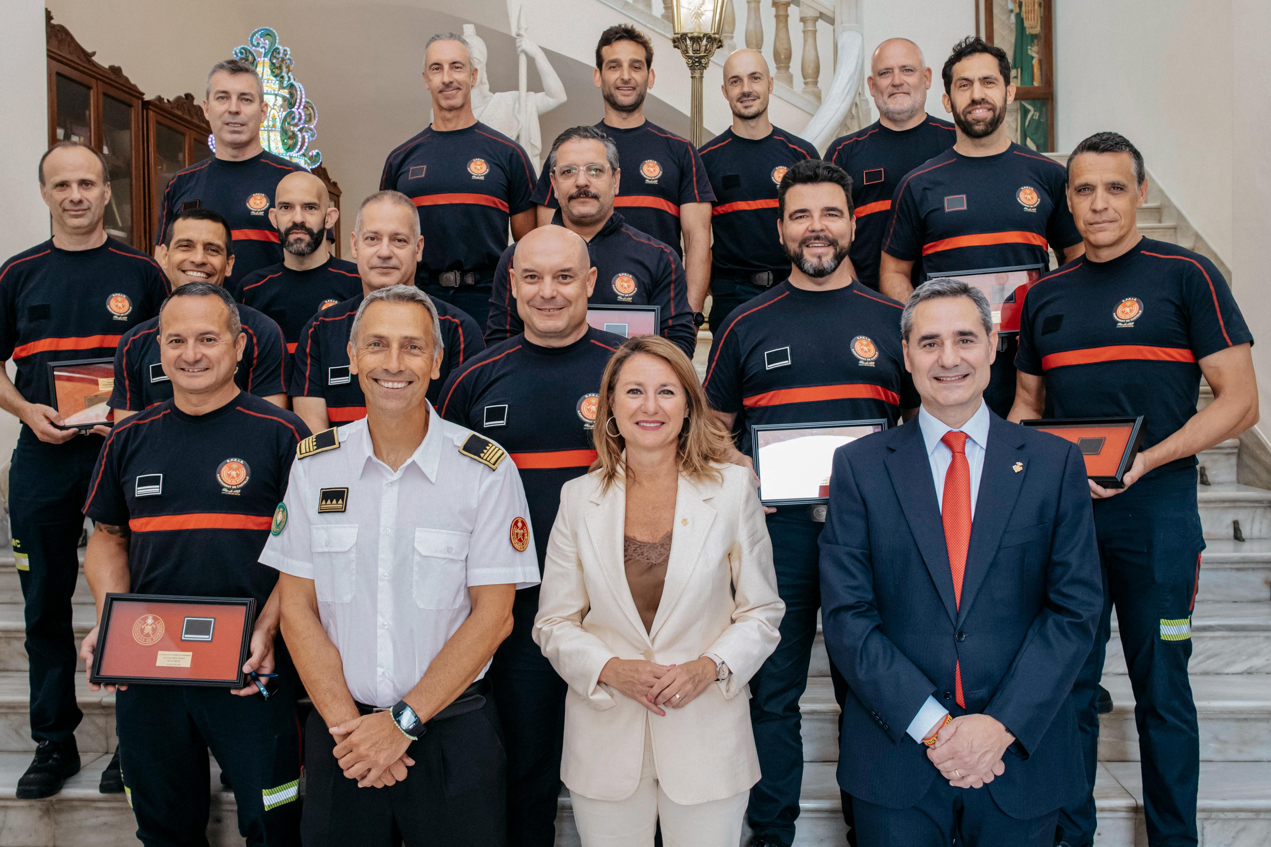 L’Ajuntament de Castelló consolida la seua plantilla de Bombers amb la presa de possessió de 20 professionals