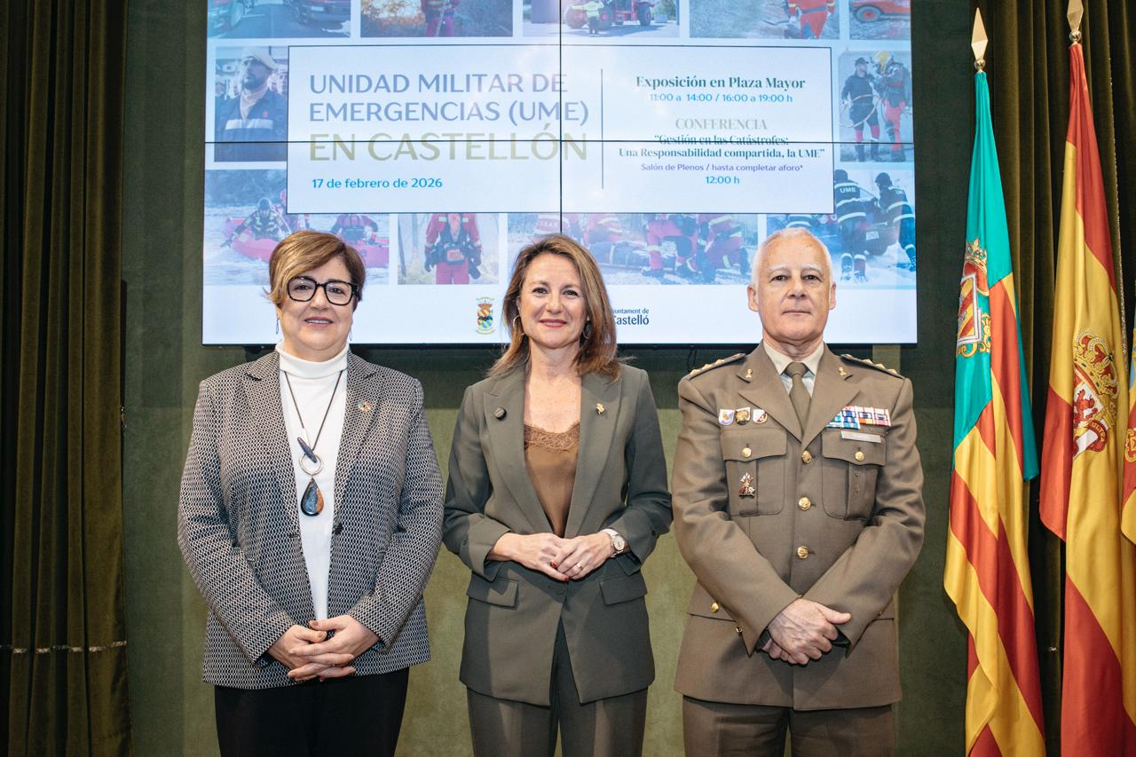 Castelló acollirà el pròxim 17 de febrer una exposició de vehicles del 3r Batalló d'Intervenció d'Emergències de la UME