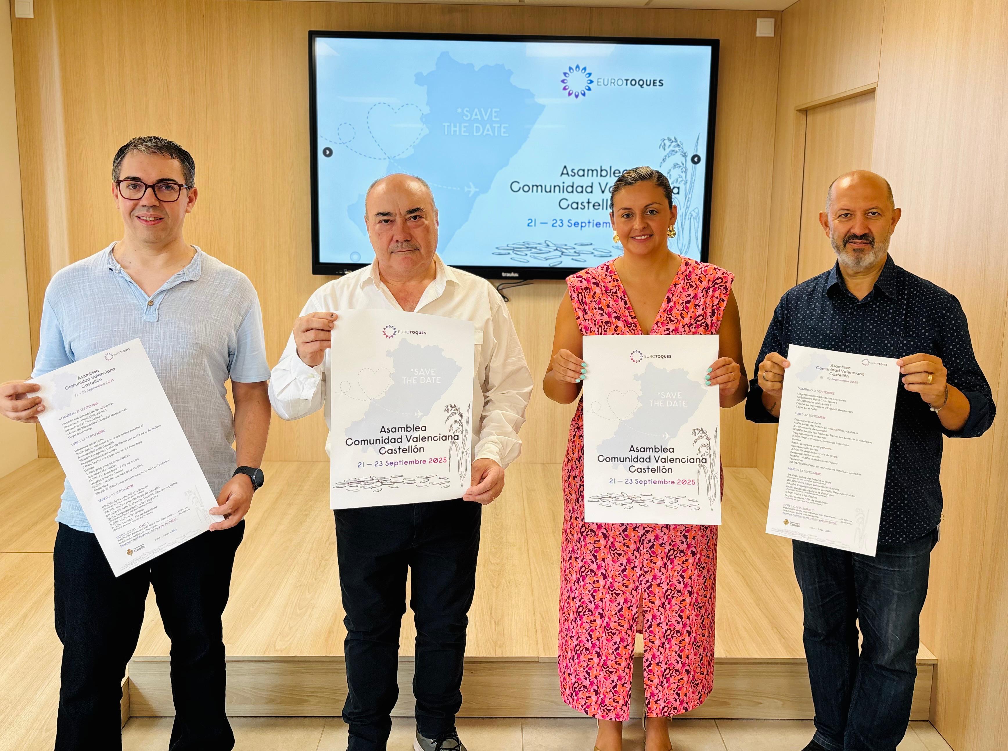 Més de cent cuiners de la Comunitat Valenciana es reuniran a Castelló en l'Assemblea d'Euro-Toques, posicionant la ciutat com a referent gastronòmic