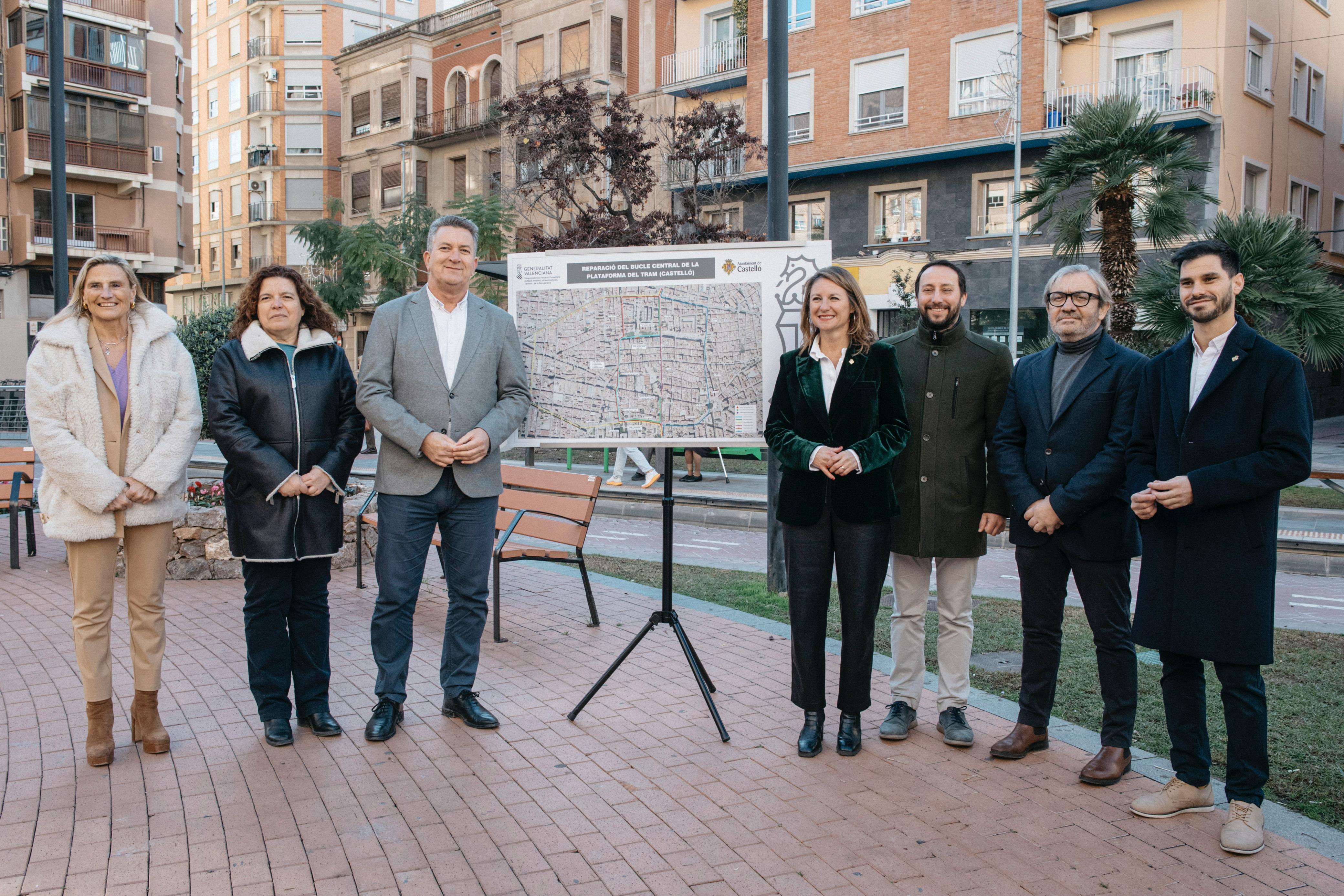 Carrasco: “La Generalitat escometrà la reparació integral de la plataforma del TRAM tenint en compte les necessitats de la ciutat de Castelló i dels castellonencs”