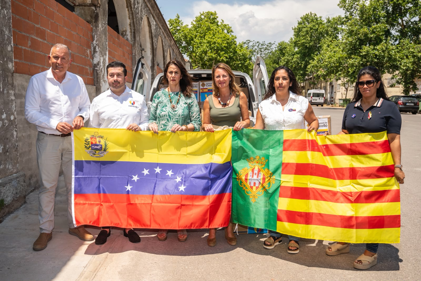 Begoña Carrasco: “Castelló ha demostrat la seua solidaritat amb l'enviament a Veneçuela de 24.000 quilos d'aliments i productes de primera necessitat per als damnificats del terratrémol”