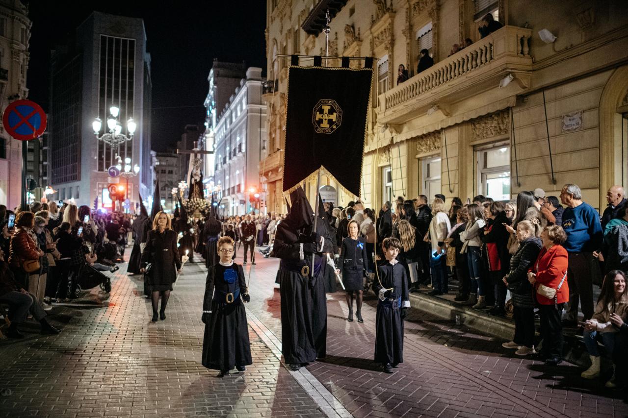La processó del Sant Enterrament enalteix la Setmana Santa de Castelló, Festa d'Interés Turístic Provincial