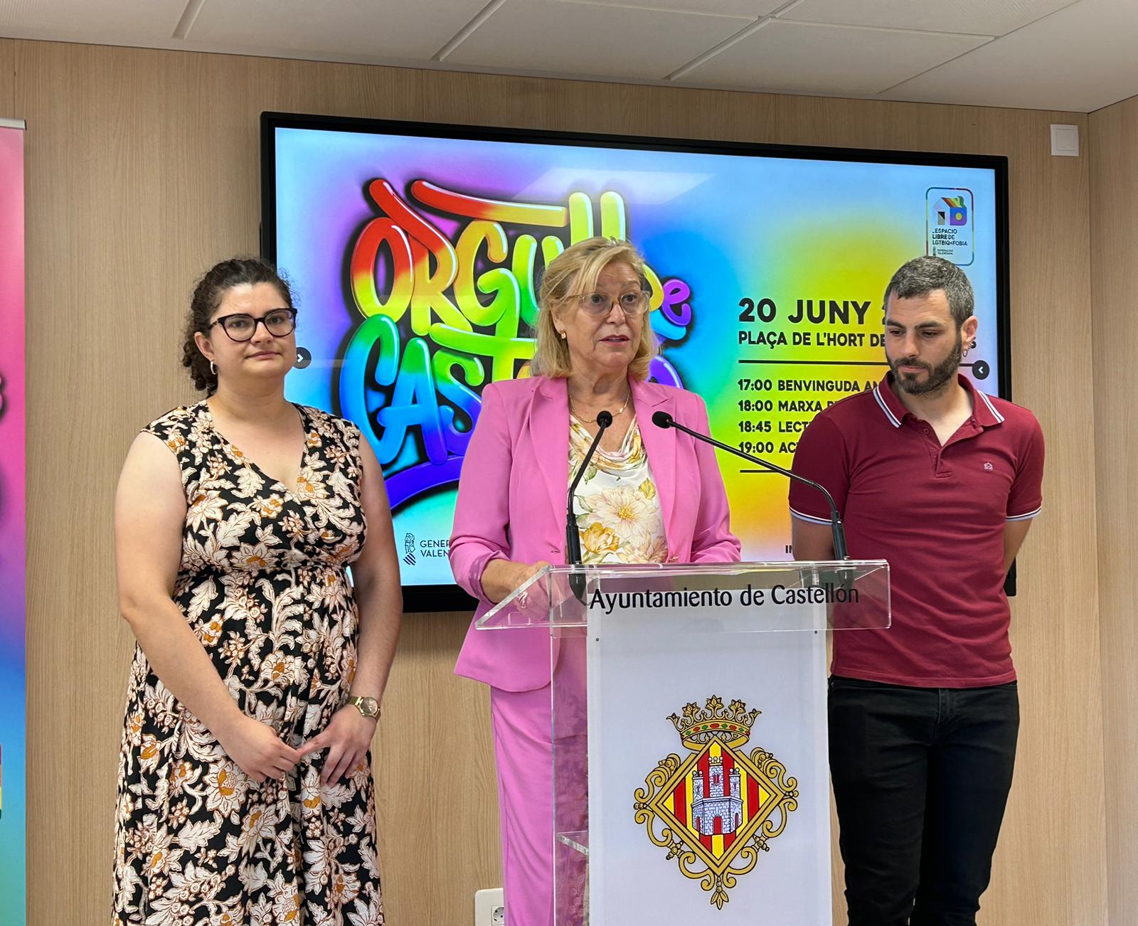 Castelló avança al 20 de juny la celebració del Orgull LGTBI+ per a donar-li protagonisme propi