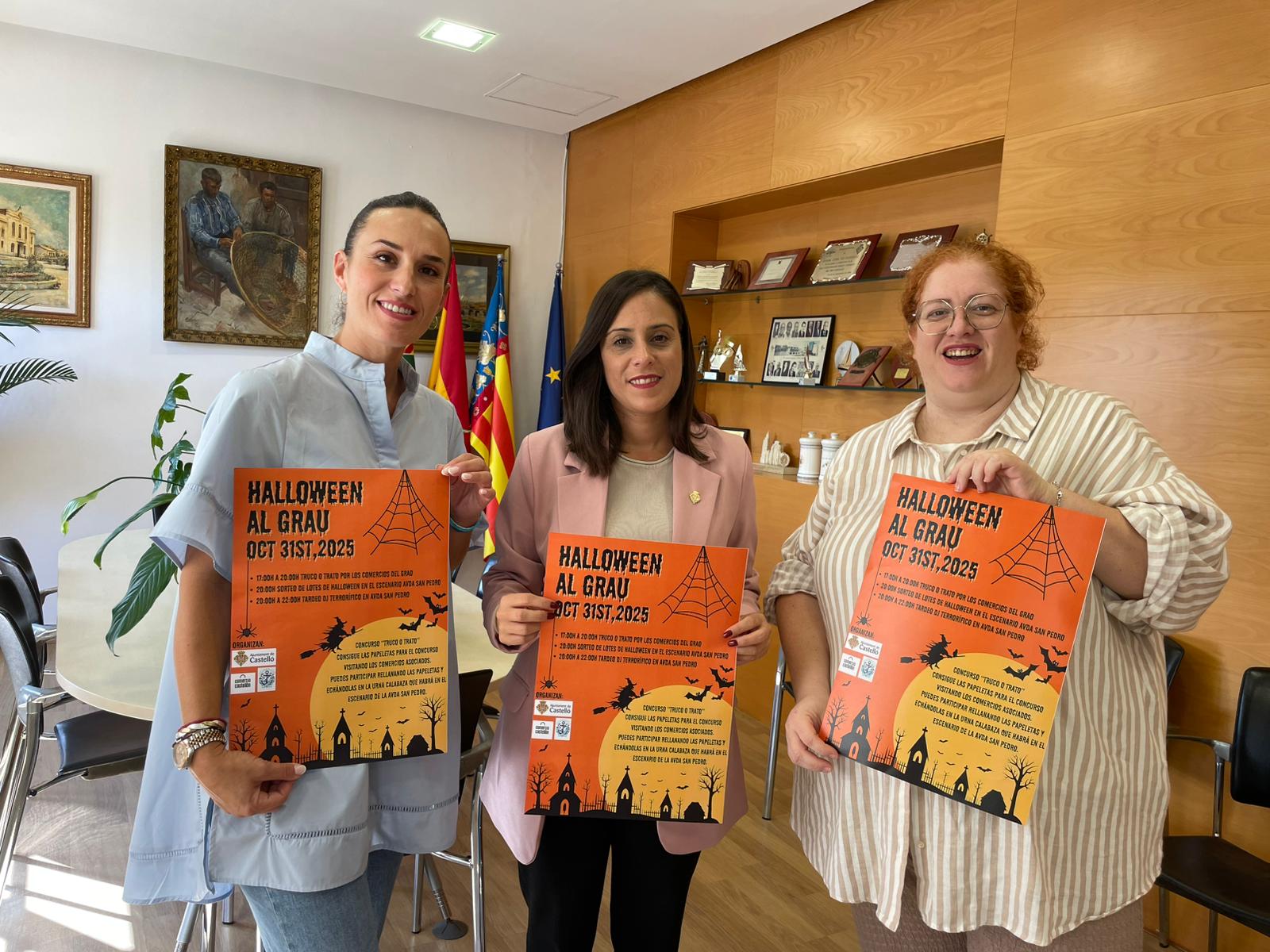 El Grau celebra Halloween de la mà de l'Associació del Comerços del Grau i la Tinença d'Alcaldia