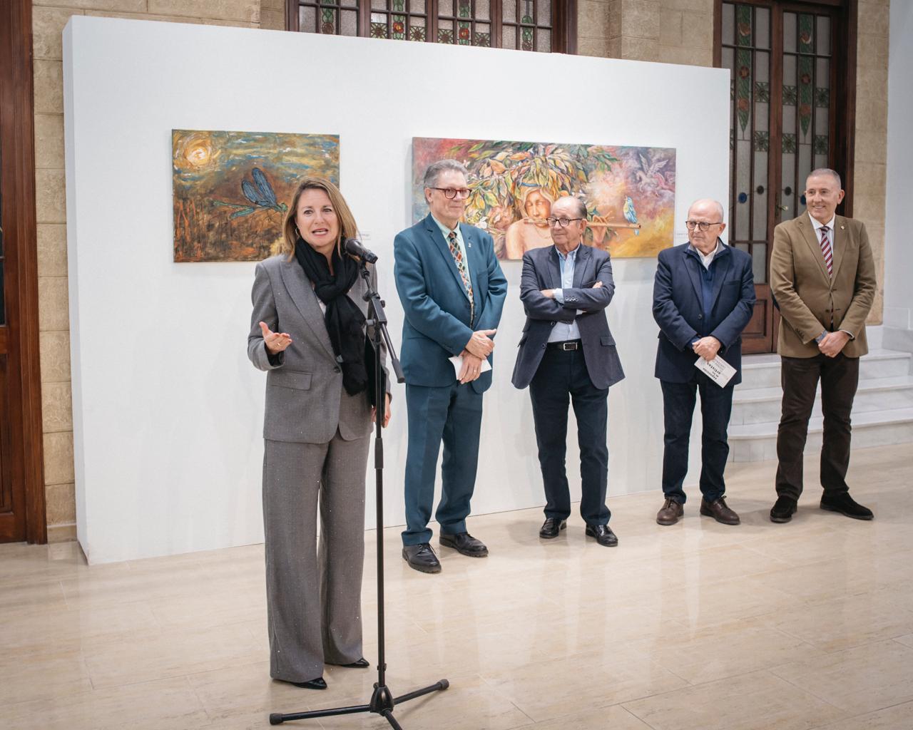 Begoña Carrasco: “En aquesta exposició està reflectida bona part del passat, present i futur de l'art en la capital de la Plana”