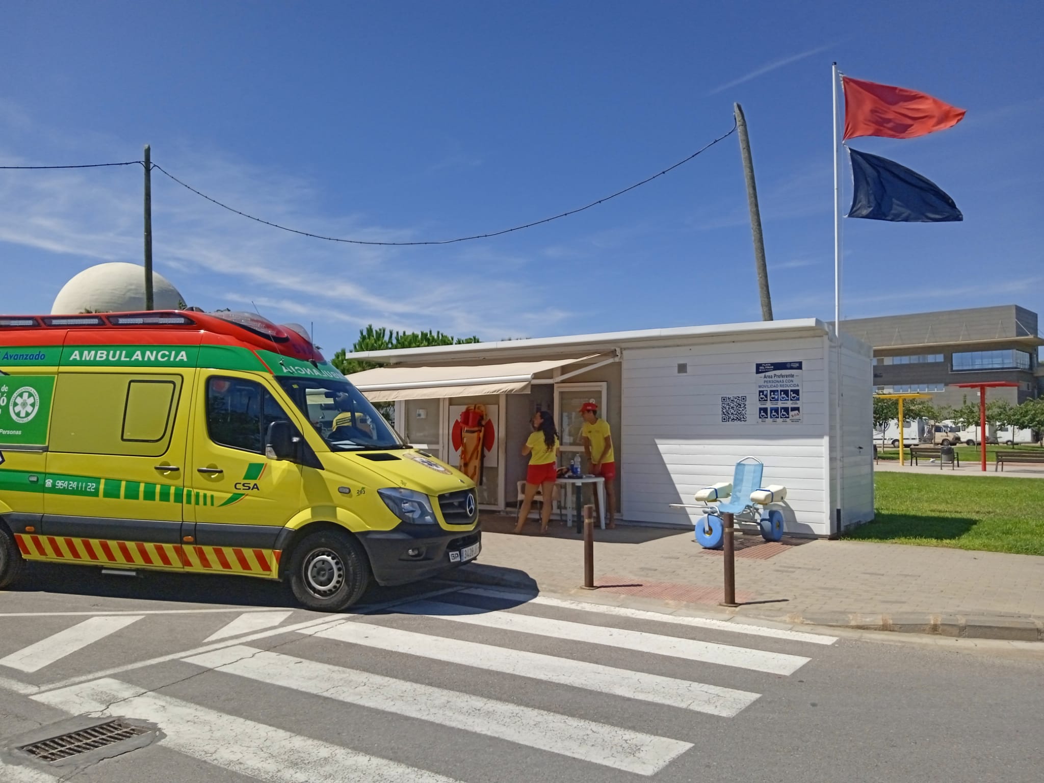 La concejalía de Turismo informa de la prohibición del baño en las playas del Pinar y Gurugú por prevención y seguridad