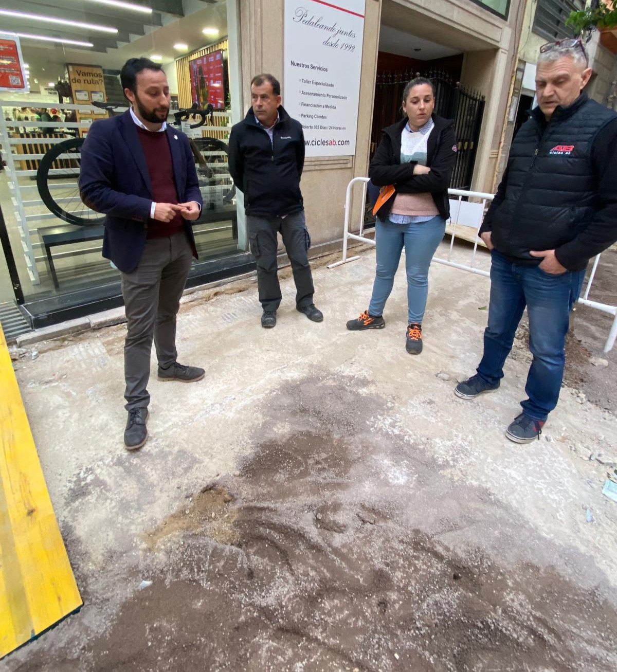 Toledo: “Desde el gobierno de la ciudad estamos supervisando con los vecinos el desarrollo de las obras de la ZBE minimizando las molestias”