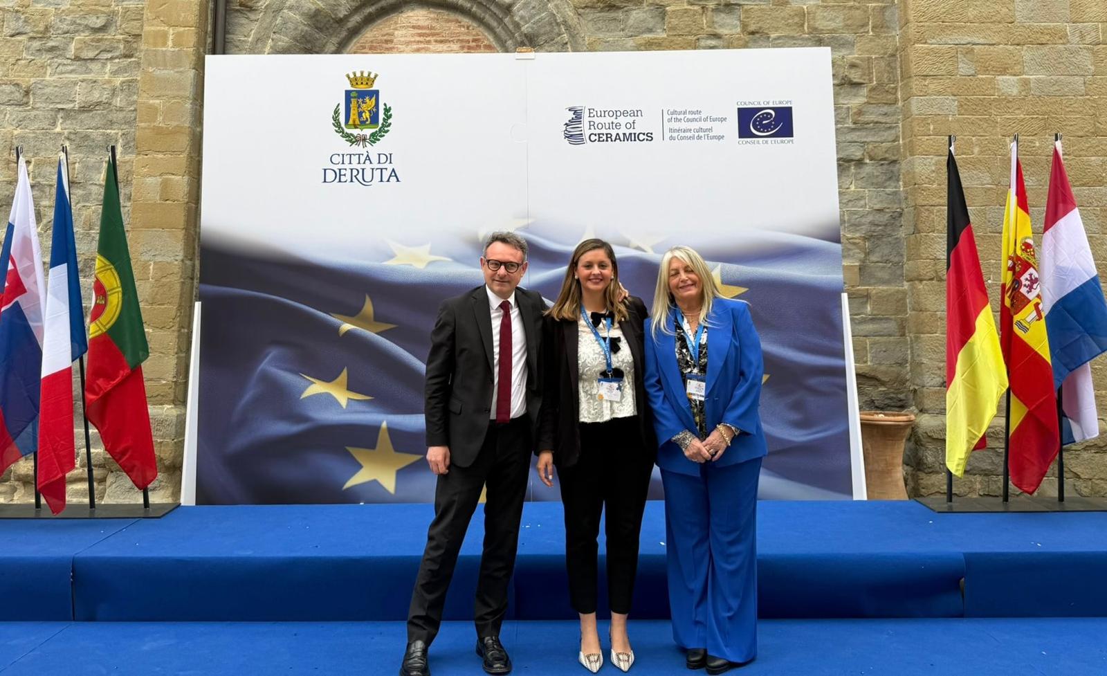 El Patronat de Turisme potencia l’atractiu turístic internacional de la ceràmica castellonenca en l’Assemblea de la Ruta Europea celebrada a Deruta (Itàlia)